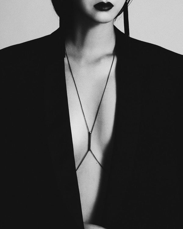 Aracelis Diamond Body Chain & Necklace Collection – MAREI New York