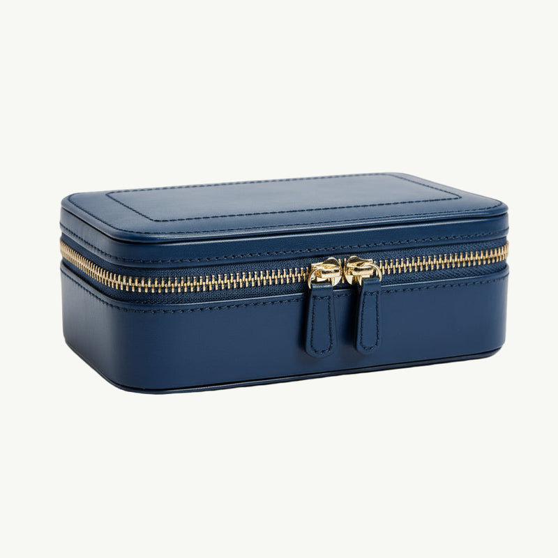 Sophia Jewelry Zip Case, Indigo