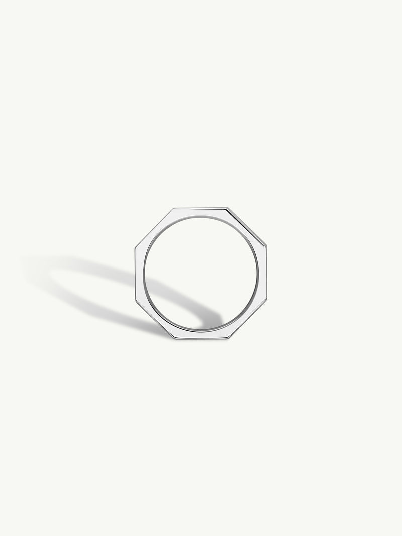 Octavian Brilliant White Diamond Eternity Ring In Platinum