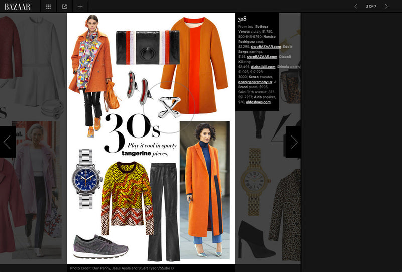 EXQUIS RING Featured in the 2014 October issue of Harper's Bazaar.