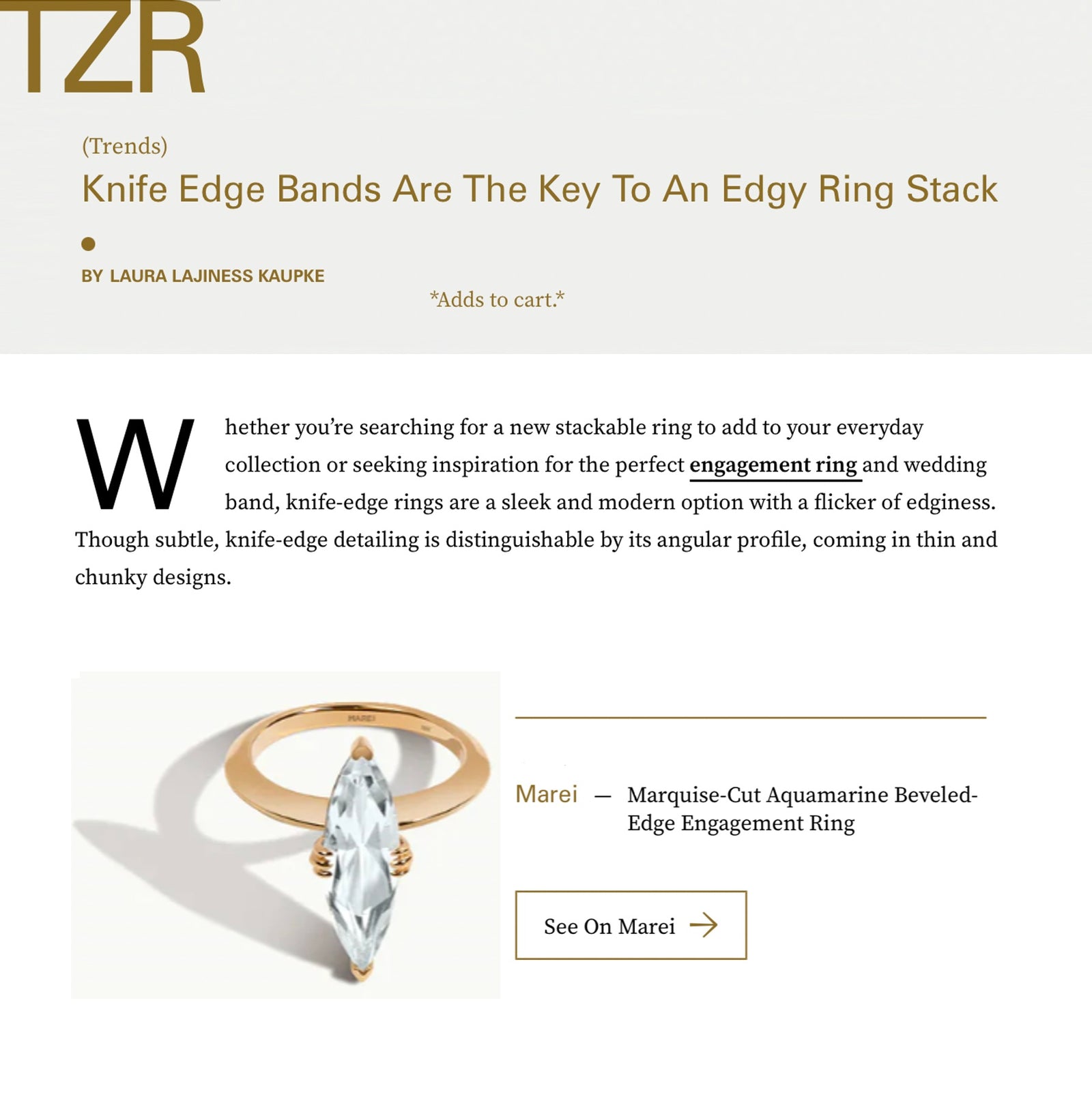 MAREI Diamond Halo Blue Aquamarine Engagement Ring In 18K Yellow