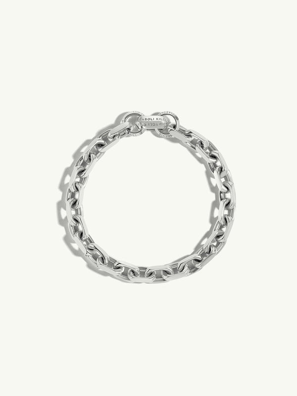 Catena XL Diamond Cut Cable Chain Bracelet in Sterling Silver