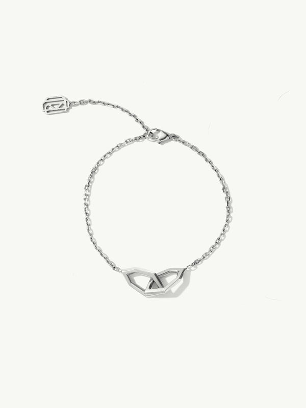 Amanti Chain Link Bracelet In Platinum